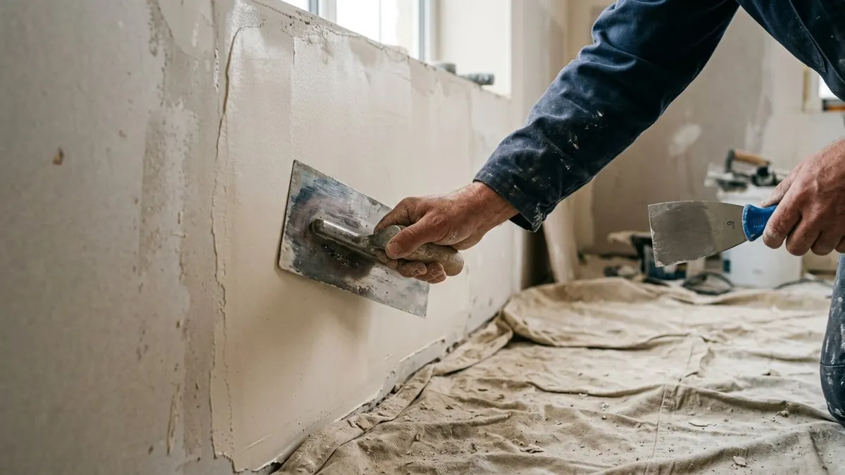 Alçı Sıva ve Saten Alçı uygulama görseli