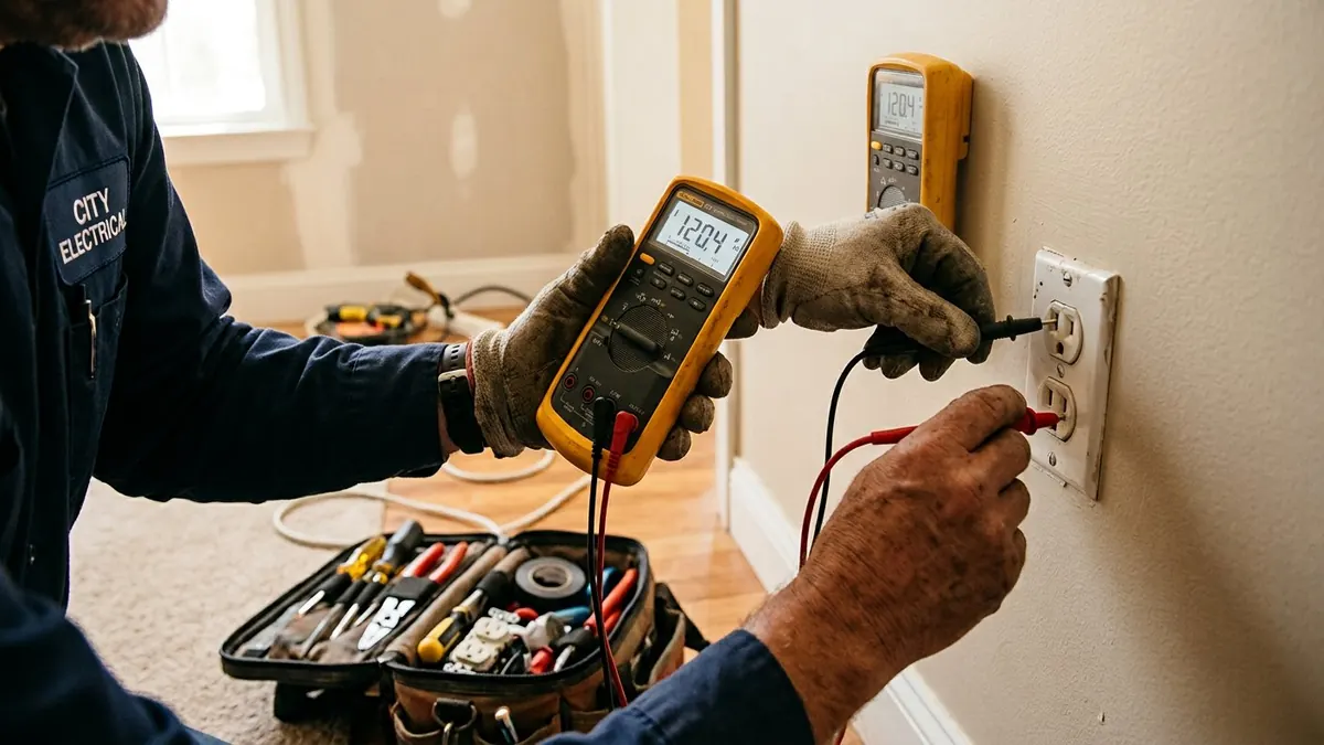Elektrik Arıza Tespiti ve Onarımı uygulama görseli