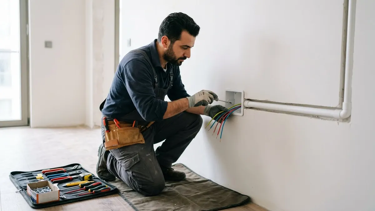 Elektrik Tesisatı Kurulumu ve Yenileme uygulama görseli