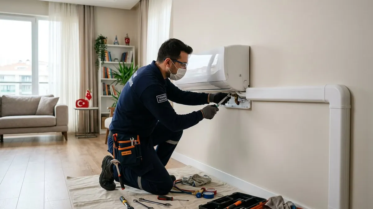 Klima Elektrik Bağlantısı ve Montajı uygulama görseli