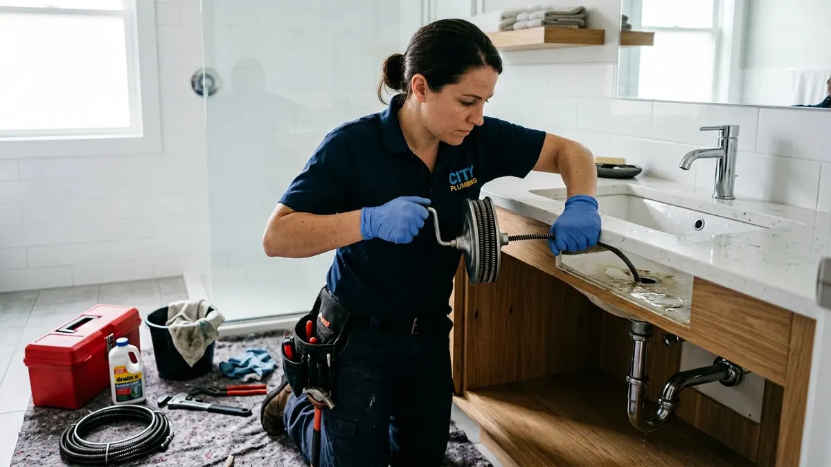 Lavabo Tıkanıklığı Açma uygulama görseli